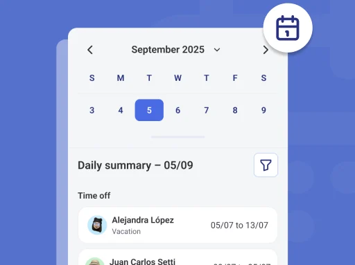 Calendario unificado de vacaciones